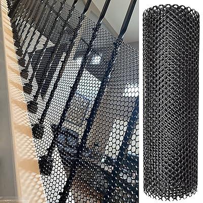 Best Deal for LXLZYXSF Stairs Rail Protection Netting Black Hexagonal